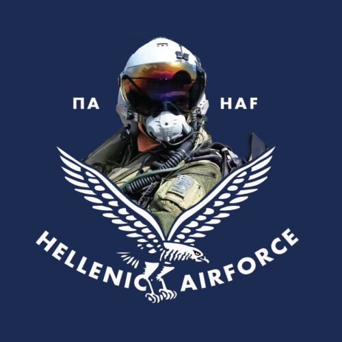 HAF-PILOT μπλούζα κοντομάνικη με ψηφιακή εκτύπωση ανθεκτική & ανεξίτηλη