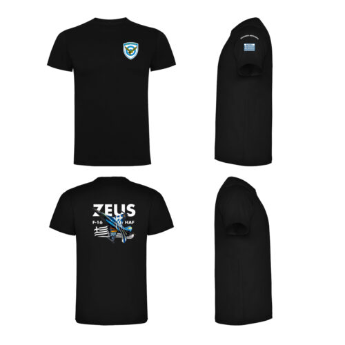 ZEUS F16 HAF – Mπλούζα κοντομάνικη με ψηφιακή εκτύπωση ανθεκτική & ανεξίτηλη