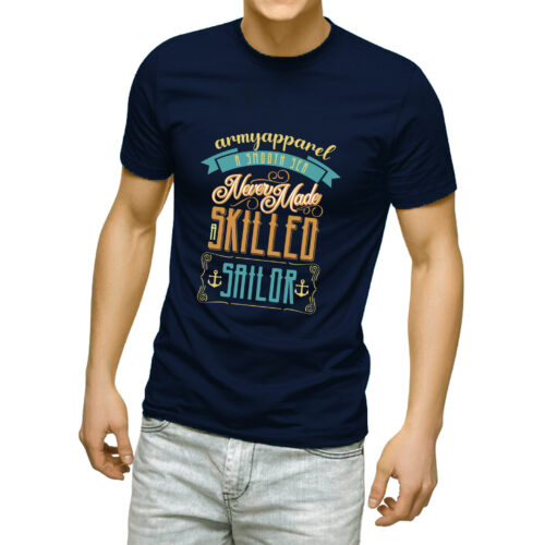SAILOR 1 – Mπλούζα Casual κοντομάνικη με ψηφιακή εκτύπωση ανθεκτική & ανεξίτηλη