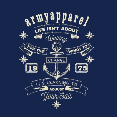 SAILOR 2 – Mπλούζα Casual κοντομάνικη με ψηφιακή εκτύπωση ανθεκτική & ανεξίτηλη