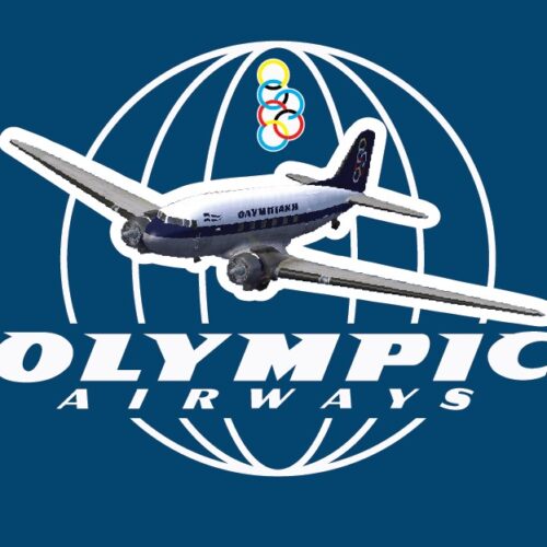 OLYMPIC ARIWAYS – Mπλούζα Casual κοντομάνικη με ψηφιακή εκτύπωση ανθεκτική & ανεξίτηλη